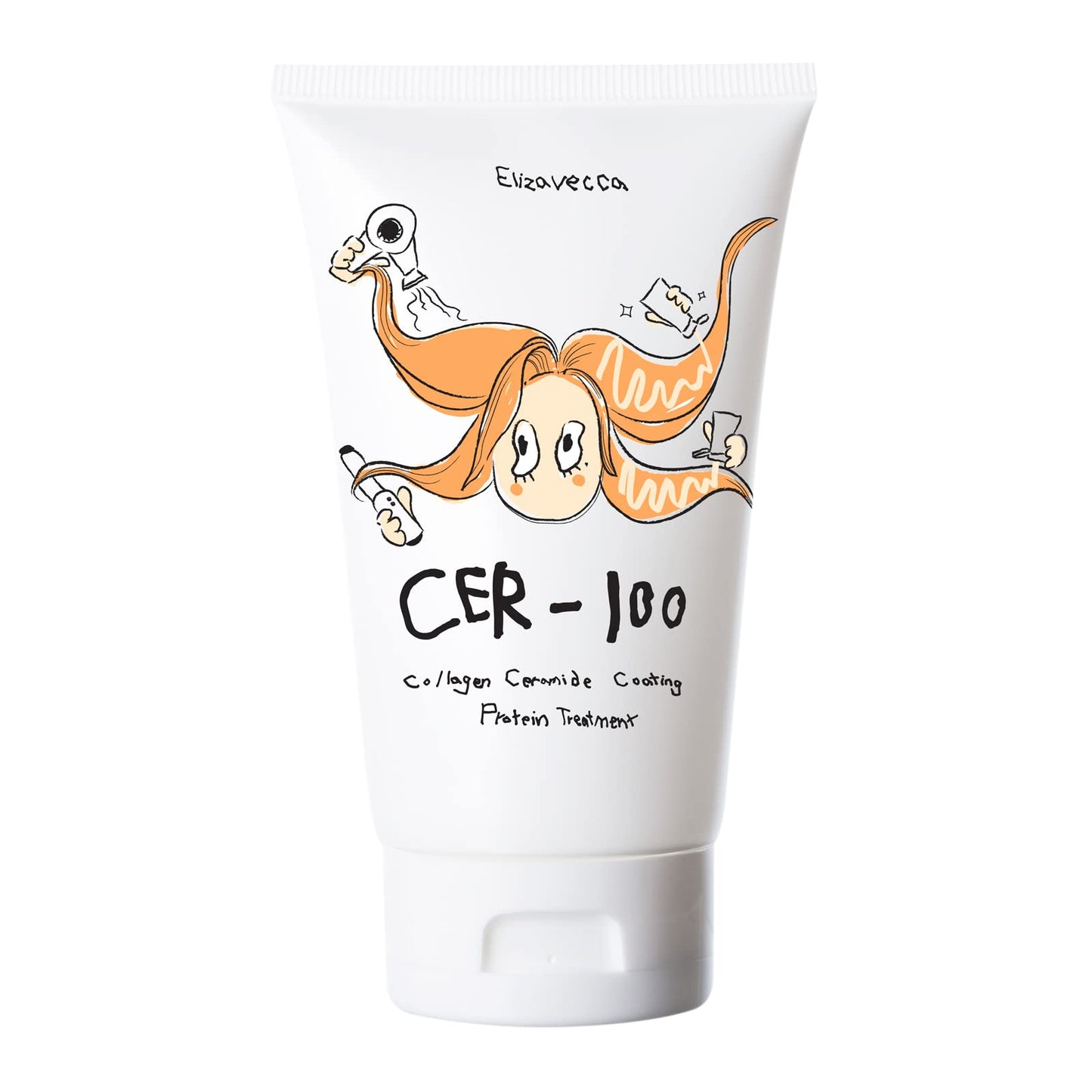 Elizavecca – CER-100 Collagen Ceramide Coating Protein Treatment, 100ml