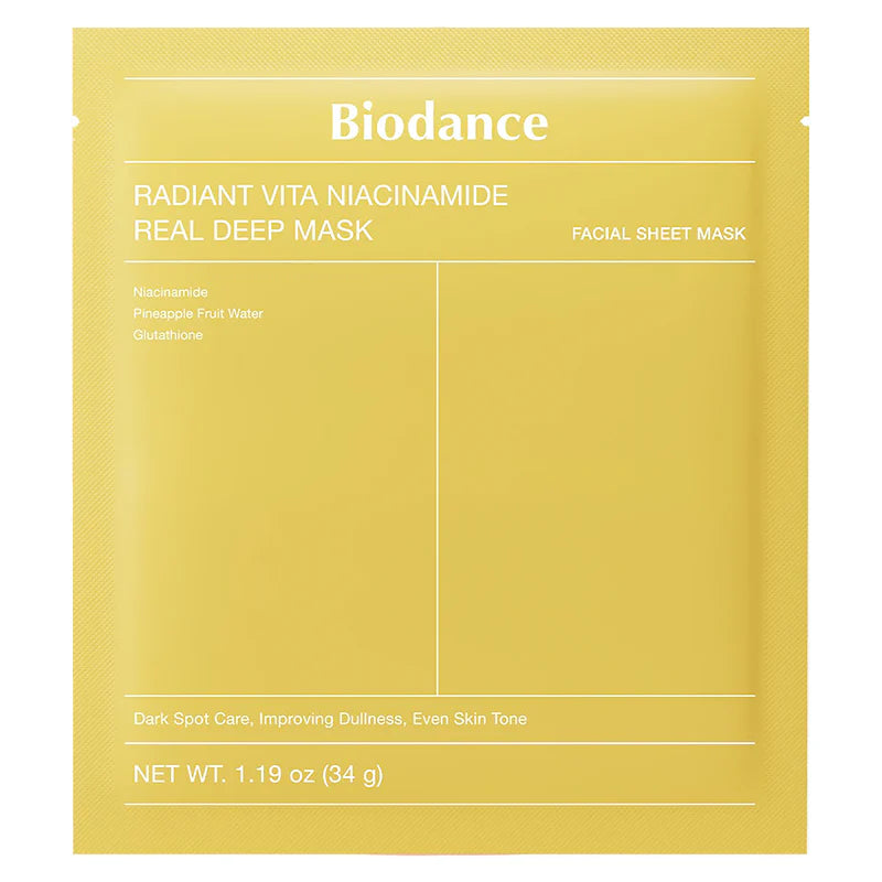 Biodance – Radiant Vita Niacinamide Real Deep Mask