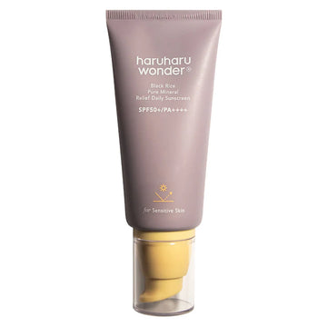 Haruharu Wonder – Black Rice Pure Mineral Relief Daily Sunscreen SPF50+ PA++++, 50ml