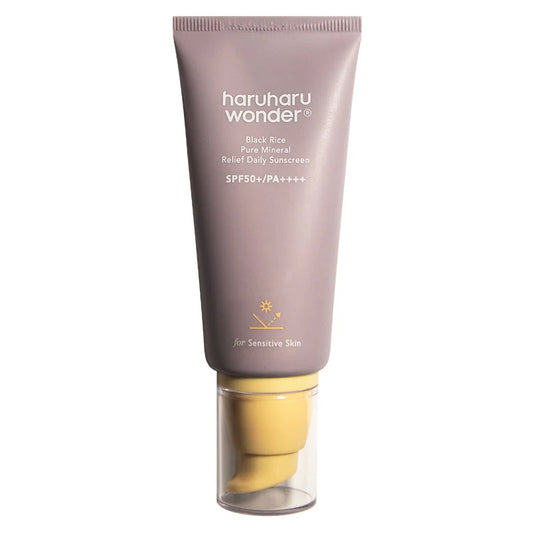 Haruharu Wonder – Black Rice Pure Mineral Relief Daily Sunscreen SPF50+ PA++++, 50ml
