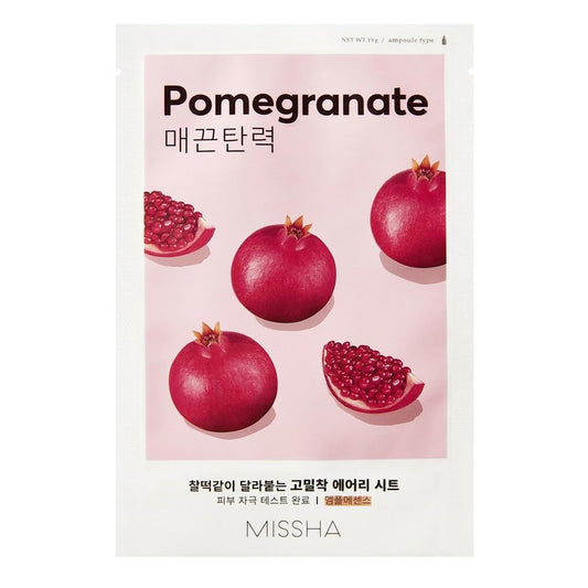 Missha – Airy Fit Pomegranate Sheet Mask, 19g