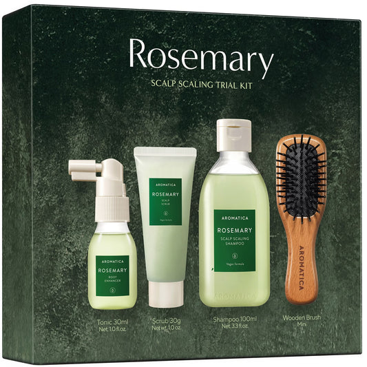 Aromatica – Rosemary Scalp Scaling Trial Kit